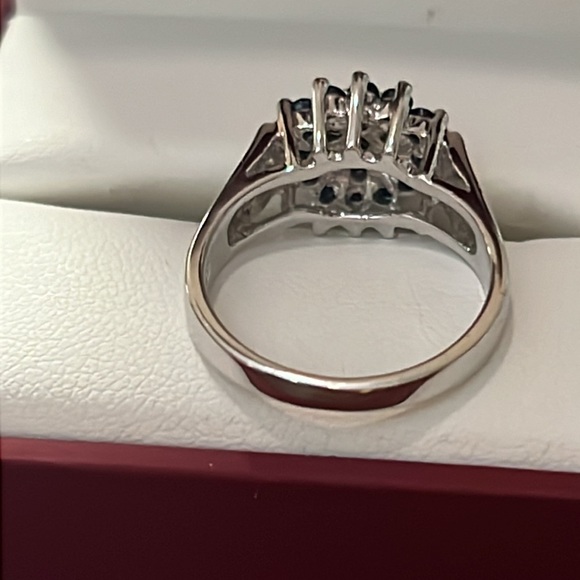 Natural Sapphire 925 ring - Picture 3 of 4